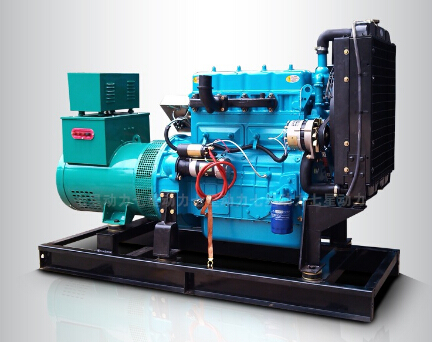 潜山上柴30kw大型柴油发二手电机组_COPY